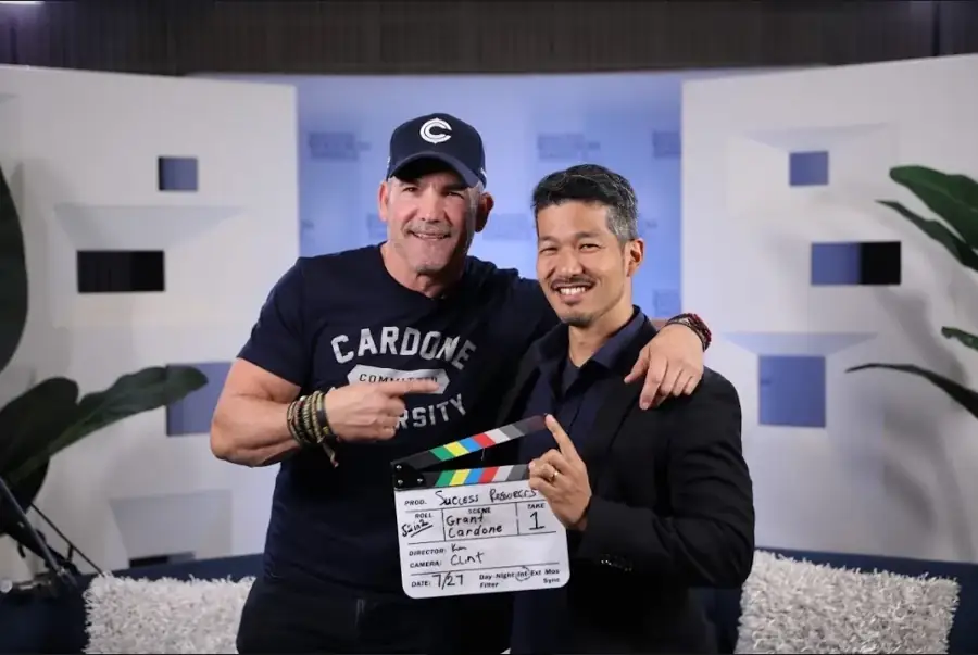 Ken Okazaki wrapping up a shoot